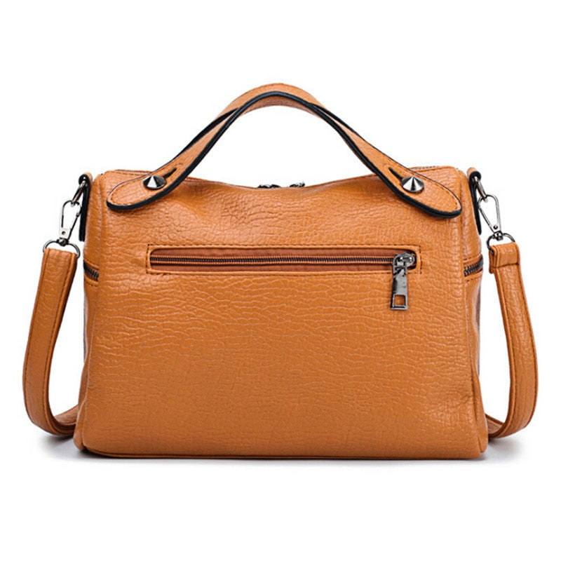 Sac en Daim & Cuir Luxe Tote